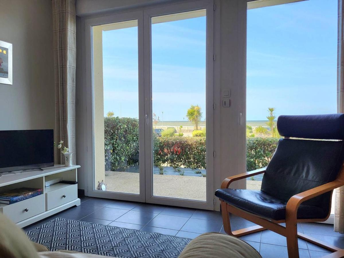 Appartement Rez-De-Jardin, Front De Mer, 4 Pers, Calme, Wifi Gratuit - Fr-1-465-46 玛维尔弗朗斯维尔 外观 照片