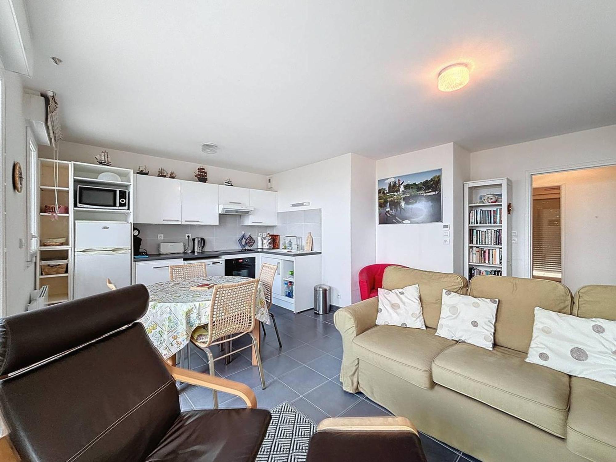 Appartement Rez-De-Jardin, Front De Mer, 4 Pers, Calme, Wifi Gratuit - Fr-1-465-46 玛维尔弗朗斯维尔 外观 照片